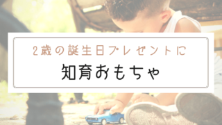 【ブログ】2歳の誕生日プレゼントにおすすめの知育おもちゃ
