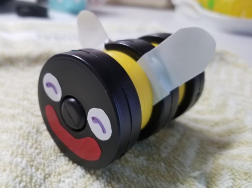 DWEプレイアロング・ハチのおもちゃ手作り代替品(学研のニューブロック)