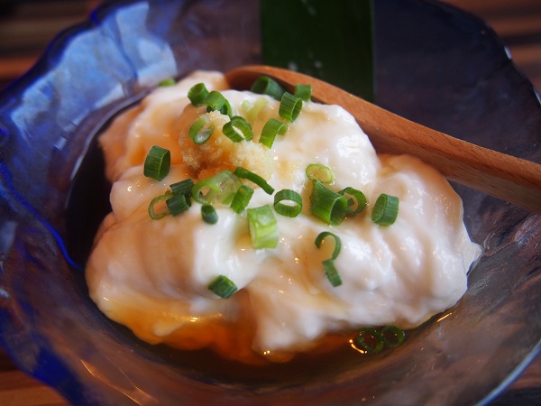 沖縄恩納村の居酒屋「アダン」のメニュー・ジーマミー豆腐